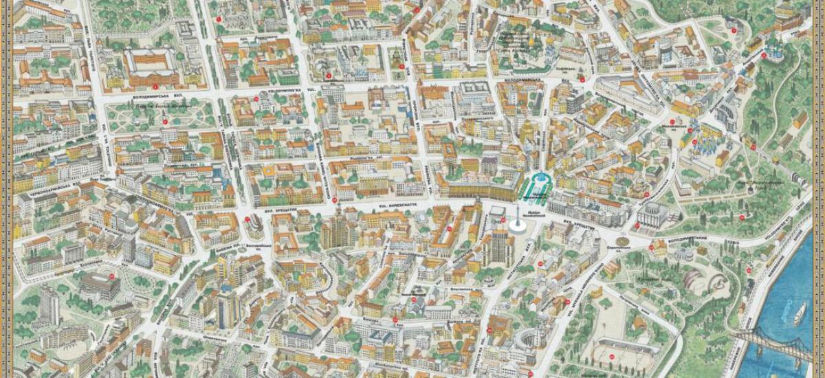 Історичні мапи Києва