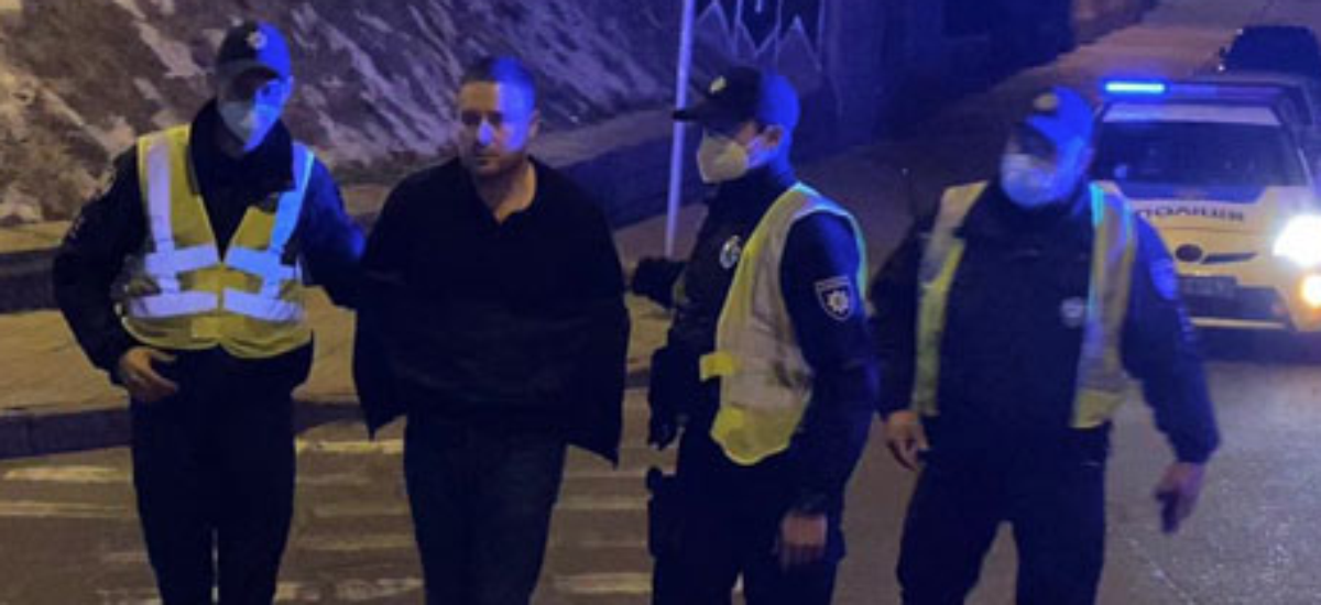 Зам Кличко - Владимир Слончак устроил разборки с полицейскими которые закончились дракой
