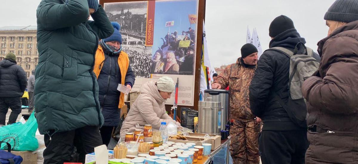 На Майдані продовжується акція SAVE ФОП