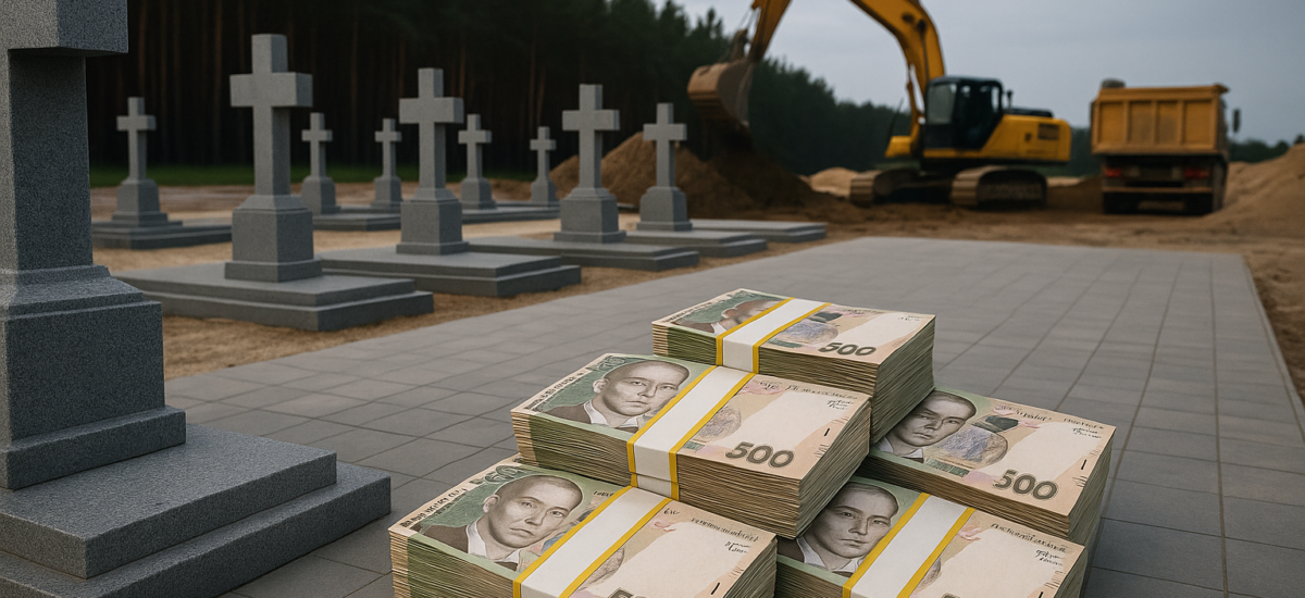 🪦 Поховати 1,3 мільярда: як меморіал захисникам перетворився на бізнес-проєкт для обраних
