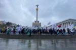 Сегодня на майдане протестующих ФОПов прибавилось