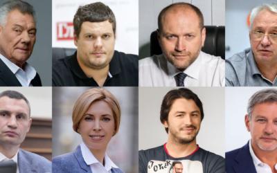 Миллионы за границей, состоятельные родственники и криптовалюта. Какими богатствами владеют кандидаты в мэры Киева?