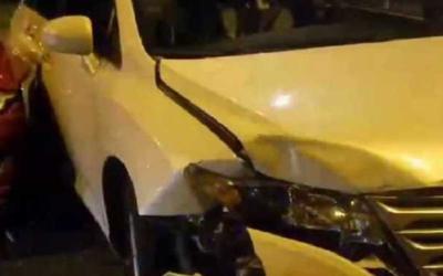 В центре Киева "стритрейсер" разбил 4 машины