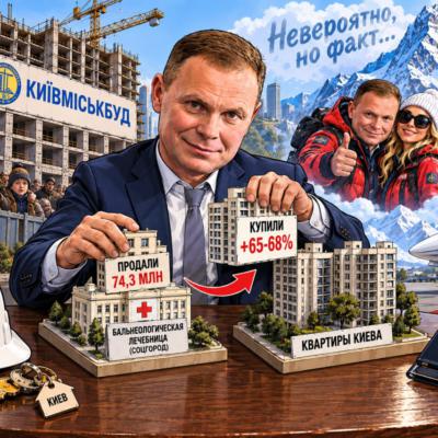 Игорь Кушнир оставил Киеву недострои и миллиардные схемы, а его семья — больницу за полцены и квартиры с наценкой до 68%